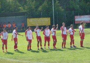 La squadra in campo