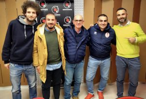 Da sinistra a destra Filippo Rossi, Mirco Rossi, Gianni Cecati, Michele Marinelli e Lorenzo Tacconi